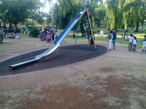 City Parks Maintains Thokoza Park Daily Soweto Urban