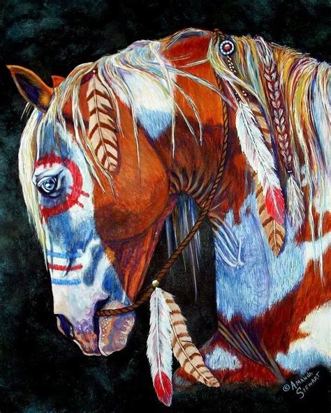 Native Horse Native American Horses Native American Paintings Native