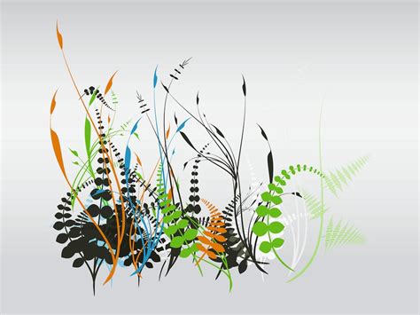 Abstract Plants Vector Art And Graphics