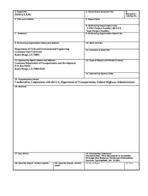 FHWA HRT 23 015 Department Of Transportation Doc Template PdfFiller