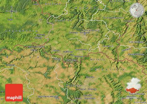 Satellite Map of Esch-sur-Alzette