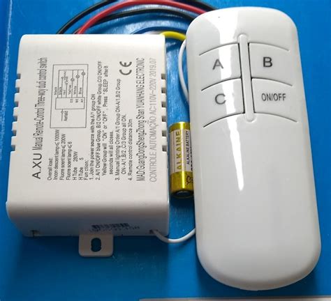 Controle Remoto Interruptor De Luz Canais V Mercadolivre