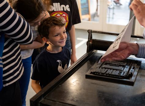 Family-Friendly Tours at the National Print Museum