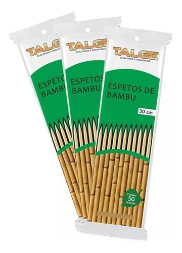 Palito De Bambu Espeto P Churrasco Cm Talge Un