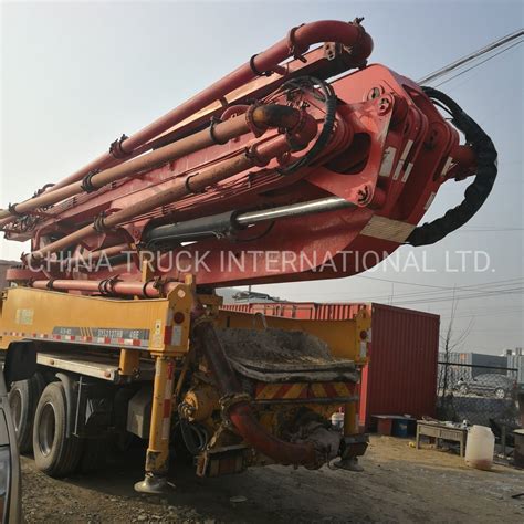 Used 20m Truck Concrete Pumps Concrete Pump Boom Truck China Concrete