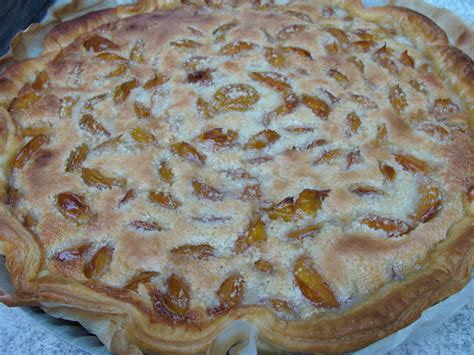 Tarte Amandine Aux Mirabelles Et Confiture De Mirabelles A La Verveine