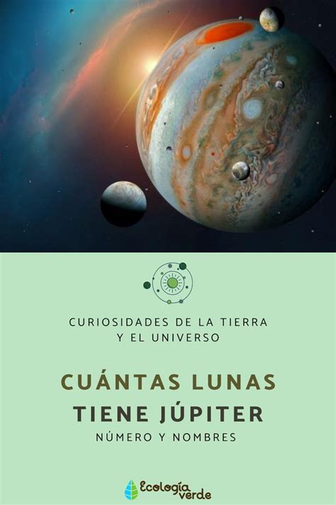 Cuántas lunas tiene Júpiter y cuáles son NÚMERO y NOMBRES Jupiter