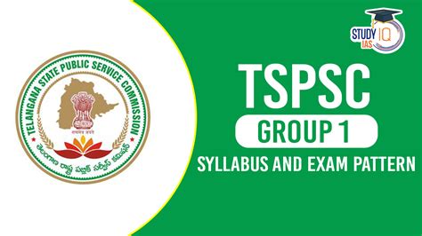 TSPSC Group 1 Syllabus And Exam Pattern 2024