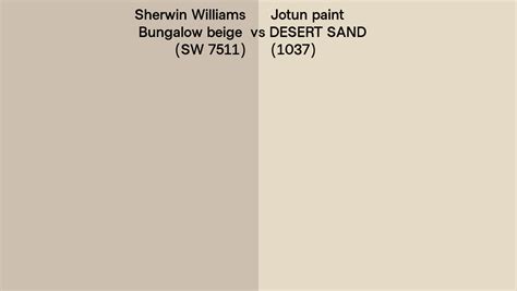 Sherwin Williams Bungalow Beige Sw Vs Jotun Paint Desert Sand