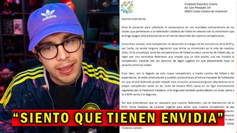 JUAN GUARNIZO REACCIONA al COMUNICADO POLÉMICA de la FUNDACIÓ GRAMA