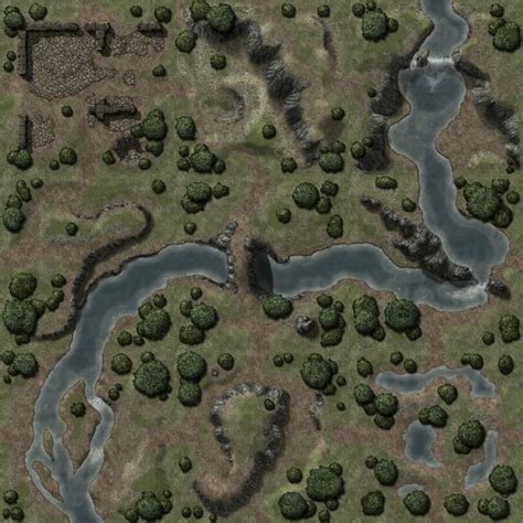 Roll20 Background Roll20 D D Forest Map