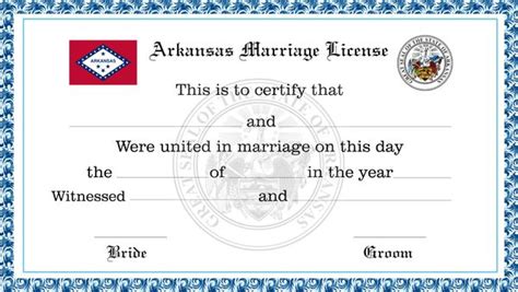 Arkansas Marriage License License Lookup