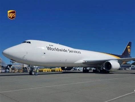 UPS welcomes new Boeing 747-8F to its fleet