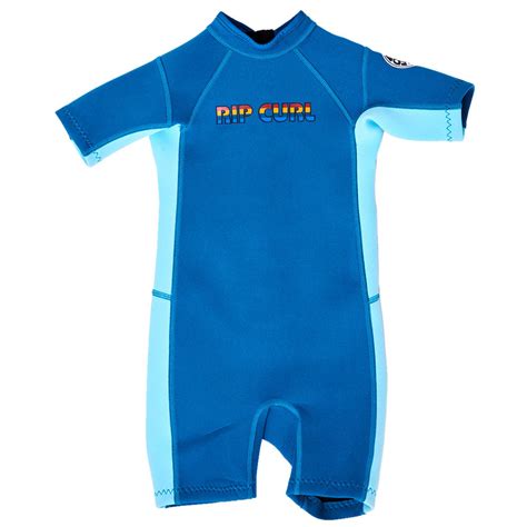 Rip Curl Junior Omega Back Zip Shortie Wetsuit Aqua Ocean Sports