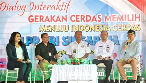 NUSABALI Pemilih Pemula Diajak Cerdas Memilih