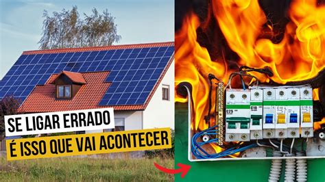 Como Ligar Inversor Solar Monof Sico V Em Rede Monof Sica V