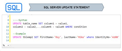 Sql Server Update Statement Modify Existing Data Power Bi Docs