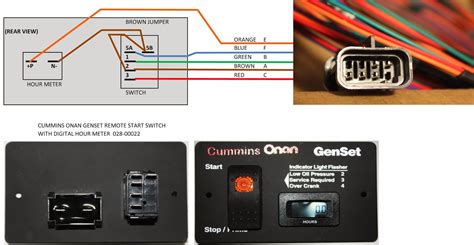 Onan Diesel Generator Remote Start Stop Switch Wiring Diagra