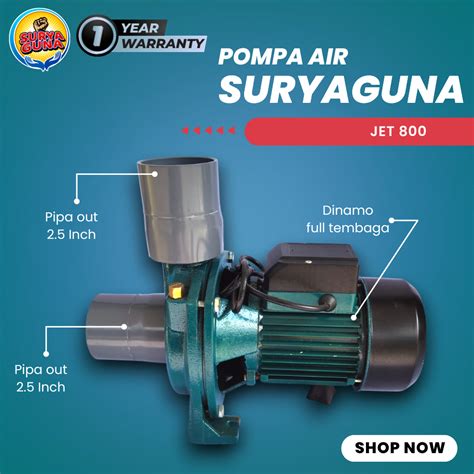 Jual Jual Pompa Air Modifikasi Type Jet Pipa In Out Dim