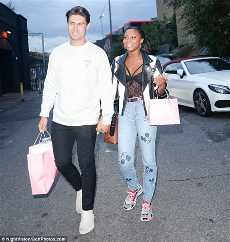 Love Island S Samira Mighty Sports A Lingerie Inspired Bodysuit Daily Mail Online