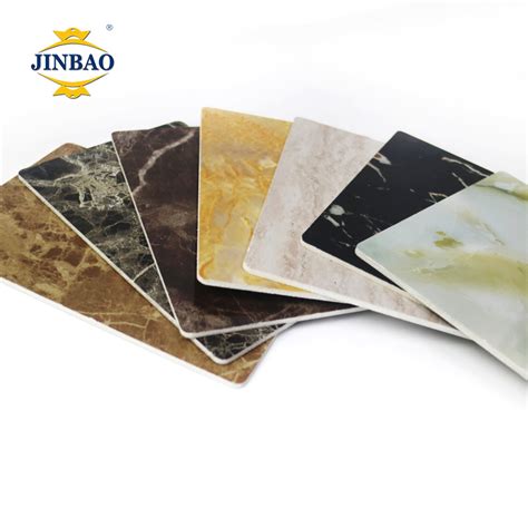 Jinbao Chinese Manufacturer X Mm Mm Pvc Imitation Marble Sheet