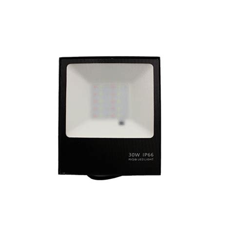 Reflector Led Cuadrado Smd Rgb Slim C R W V Ip Prodimic