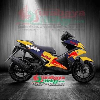 Jual DECAL YAMAHA AEROX REDBULL Shopee Indonesia