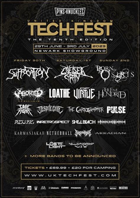 Uk Tech Fest Announce 20 Bands Distorted Sound Magazine