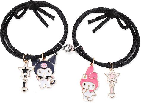 Buy Kuromi And My Melody Bracelet Magnetic Couples Bracelets Mutual