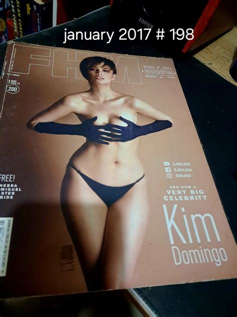 Fhm Kim Domingo Hobbies Toys Books Magazines Magazines On Carousell