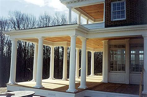 Round Fiberglass Porch Columns | Curb Appeal Products