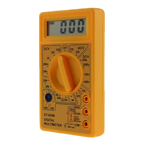 Pandoraplanet LCD Dijital Multimetre DT 830B Elektrik Voltmetre