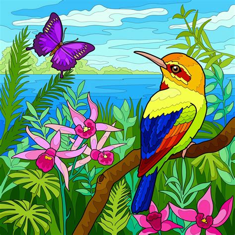 Solve Hummingbird Heaven Series Jigsaw Puzzle Online With Pieces