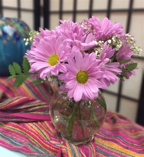 Lovely Lavender Daisies in Kenosha, WI | A Summer's Garden Florist