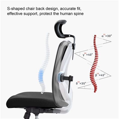 SIHOO M18 Ergonomic Office Chair For Big And Tall People With