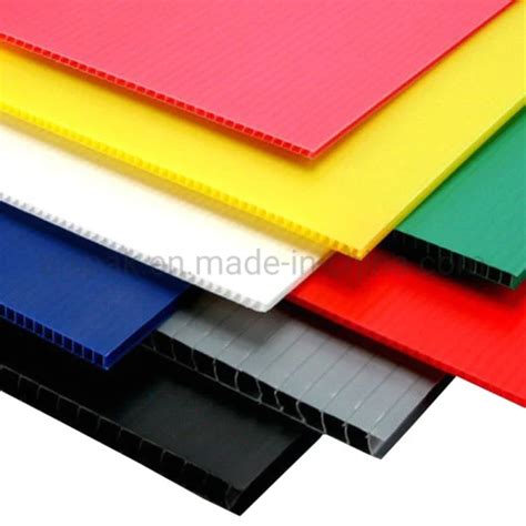 Esd Coroplast Sheet Conductive Corrugated Plastic Sheet Corrugated