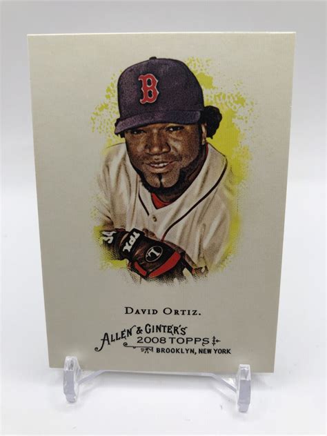 Topps Allen And Ginter David Ortiz Red Sox Ebay