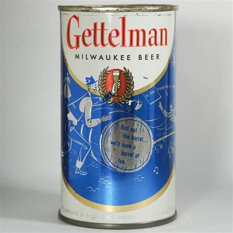 Lot Detail Gettelman Milwaukee Beer Flat Top