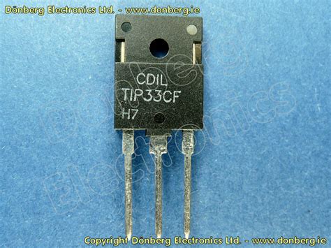 Semiconductor Tip C Tip C Transistor Silicon Npn V A