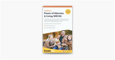 Healthcare Power Of Attorney Living Will Kit Prepare Your Own