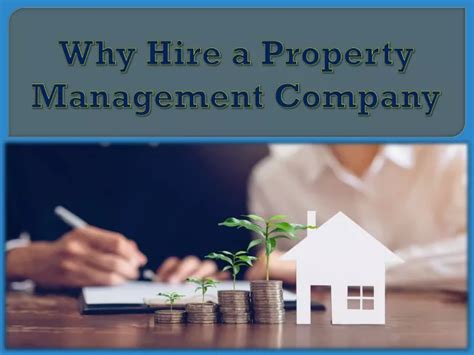 Ppt Why Hire A Property Management Company Powerpoint Presentation