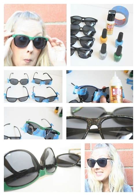 10 Ways To Diy Your Sunglasses And Eyeglasses Diy Sunglasses Sunglasses Diy Fashion