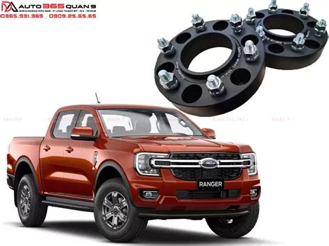 ĐỆM LỐP WHEEL SPACER CHO FORD RANGER Độ đèn ô tô Cách âm ô tô Độ