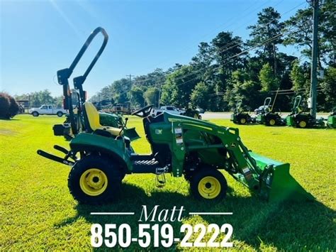 2023 John Deere 1025r Compact Utility Tractor For Sale In Tallahassee Florida