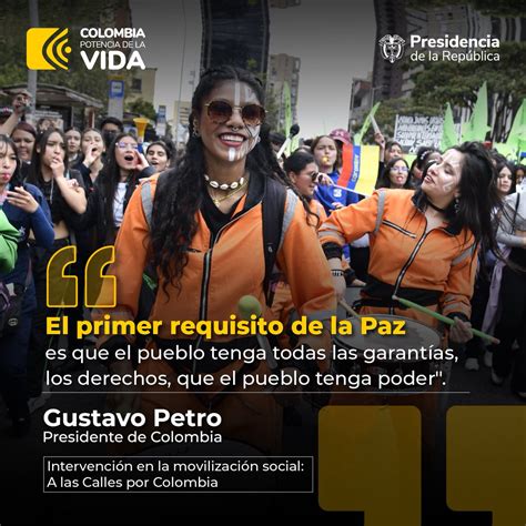 Presidencia Colombia 🇨🇴 On Twitter ¡el Cambio Está En Marcha Y No Nos