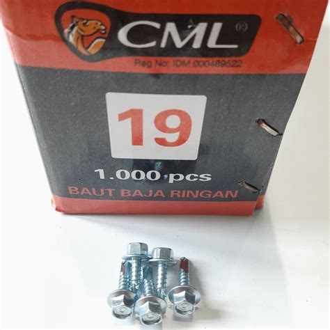 Jual BAUT BAJA RINGAN 10 X 19 CAMEL SKRUP SEKRUP BAJA RINGAN Shopee