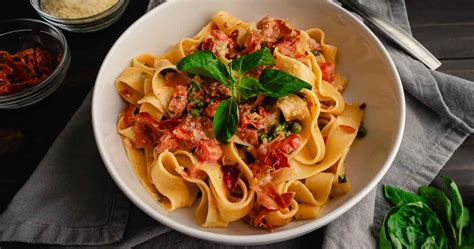 Prosciutto Pasta - Recipe Review by The Hungry Pinner