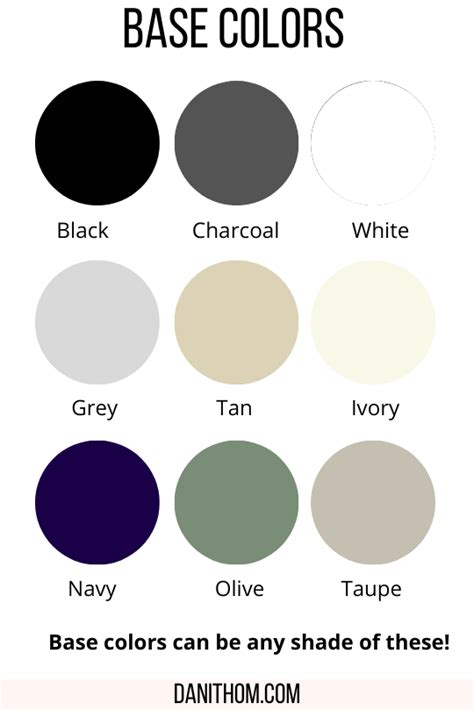 How To Choose A Color Palette For Your Capsule Wardrobe Dani Thompson