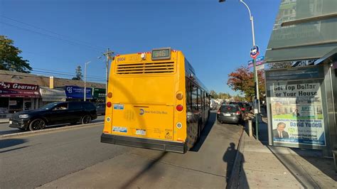 Mta Nyct Bus Novabus Lfs Conehead Smartbus On The Q