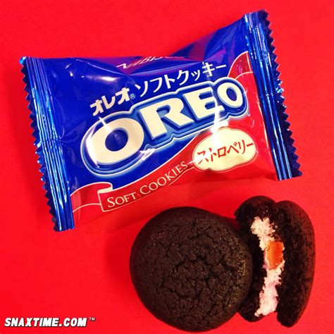 Japanese Oreo Soft Cookies And Chocolate Bar Mini Neon Strawberry Field